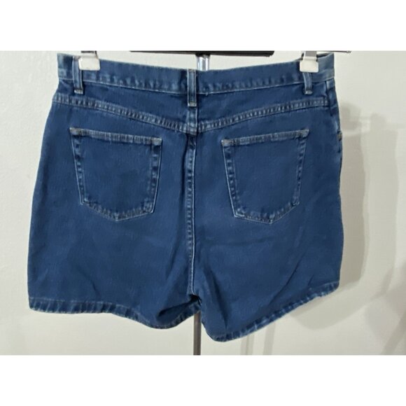Wrangler Womens Size 13 Shorts 34X6” 100% Cotton Relaxed Blue Denim - Picture 8 of 10